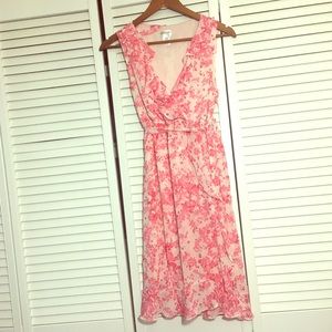 Motherhood Maternity pink floral dress